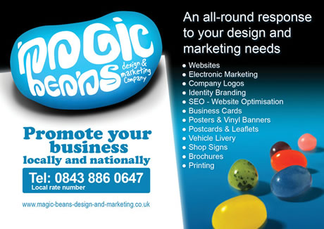 Magic Beans design and marketing Cambridgeshire